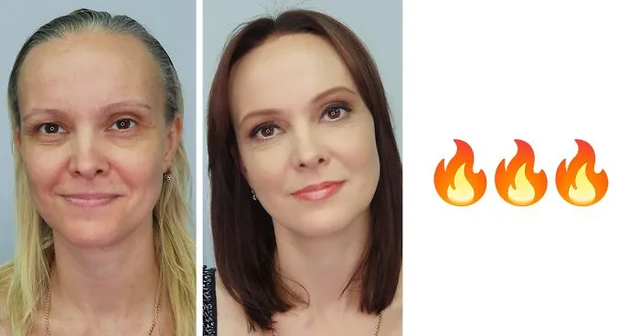A Makeup Artist And Hairstylist Post 30 Before-And-After Shots Of Clients Who Told Them To "Do Something" (New Pics)