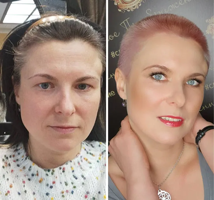 A Makeup Artist And Hairstylist Post 30 Before-And-After Shots Of Clients Who Told Them To "Do Something" (New Pics)
