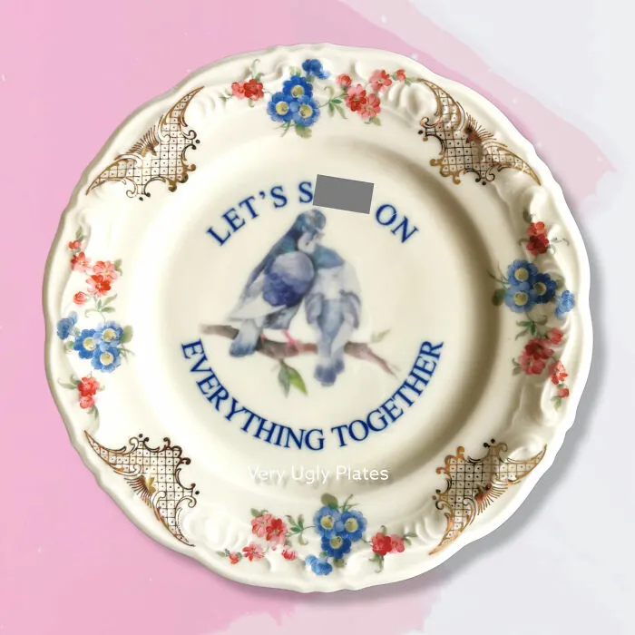 My 30 Ridiculous Plate Designs That Combine Class With Sass