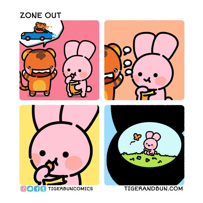 I Created Comics About A Tiger And Bunny Inspired By My Life With My Husband (30 Pics)