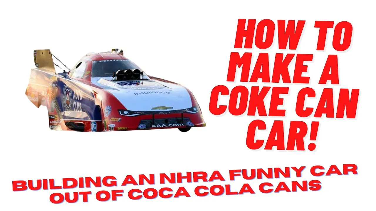 How To Make A Realistic Looking Coke Can Nhra Funny Car