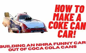How To Make A Realistic Looking Coke Can Nhra Funny Car