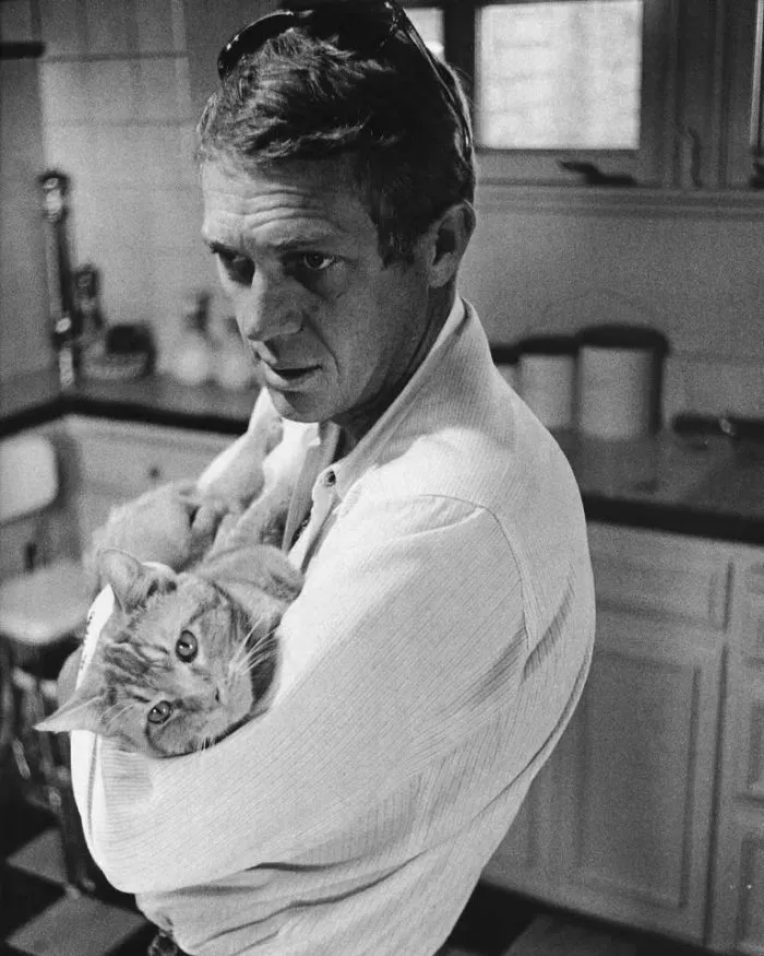 El actor Steve Mcqueen, 1963