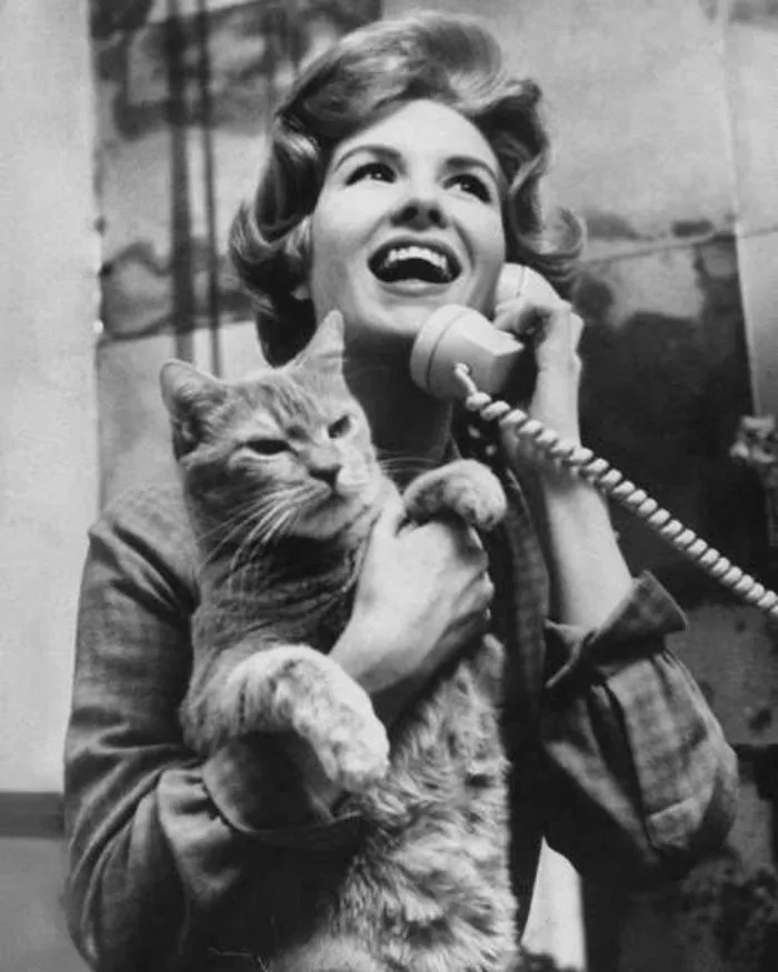 La actriz Julia Meade, 1960