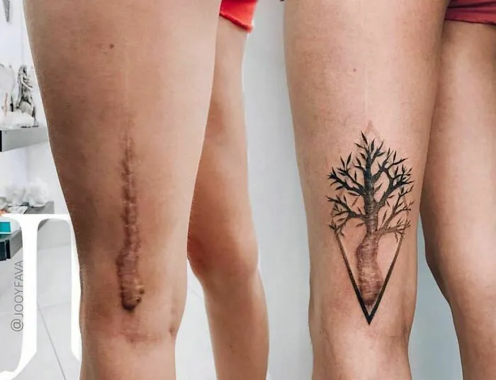 45 Personas que decidieron hacerse tatuajes de locura, compartidos en esta cuenta de Instagram