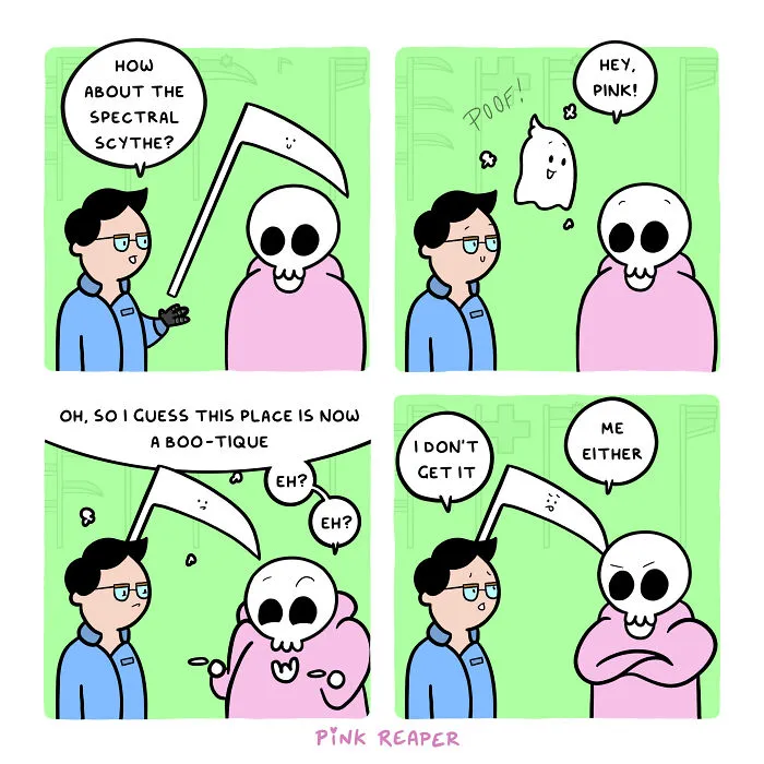 My 28 New Comics About The Brighter Side Of The Grim Reaper