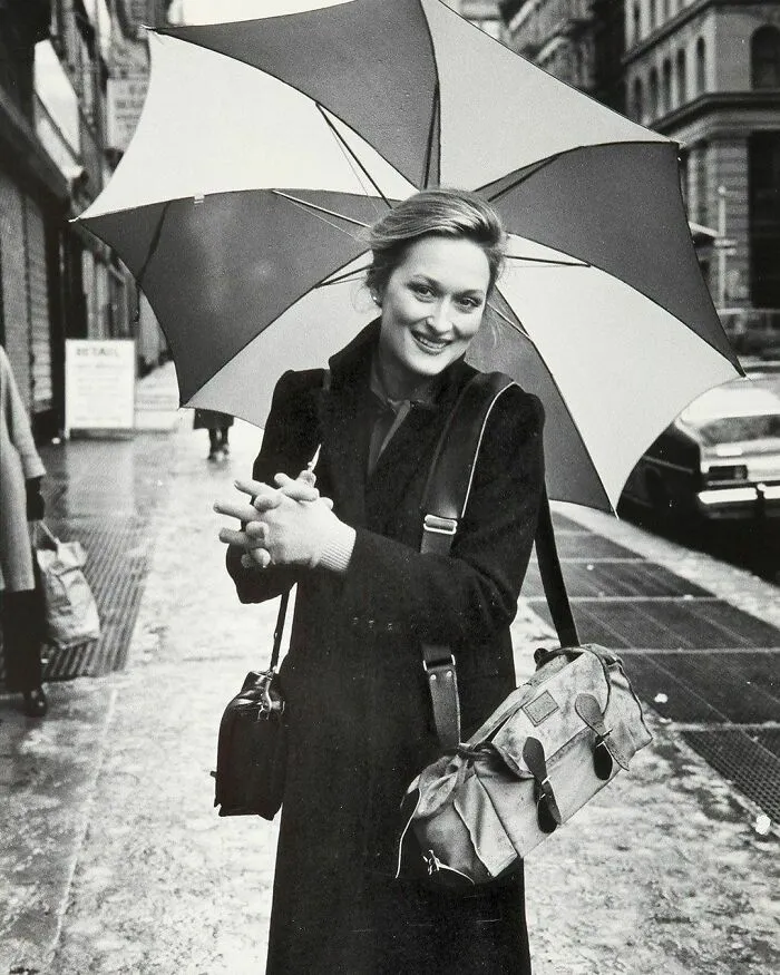 Meryl Streep en Nueva York, en 1979