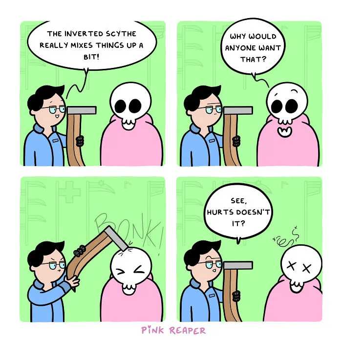 My 28 New Comics About The Brighter Side Of The Grim Reaper