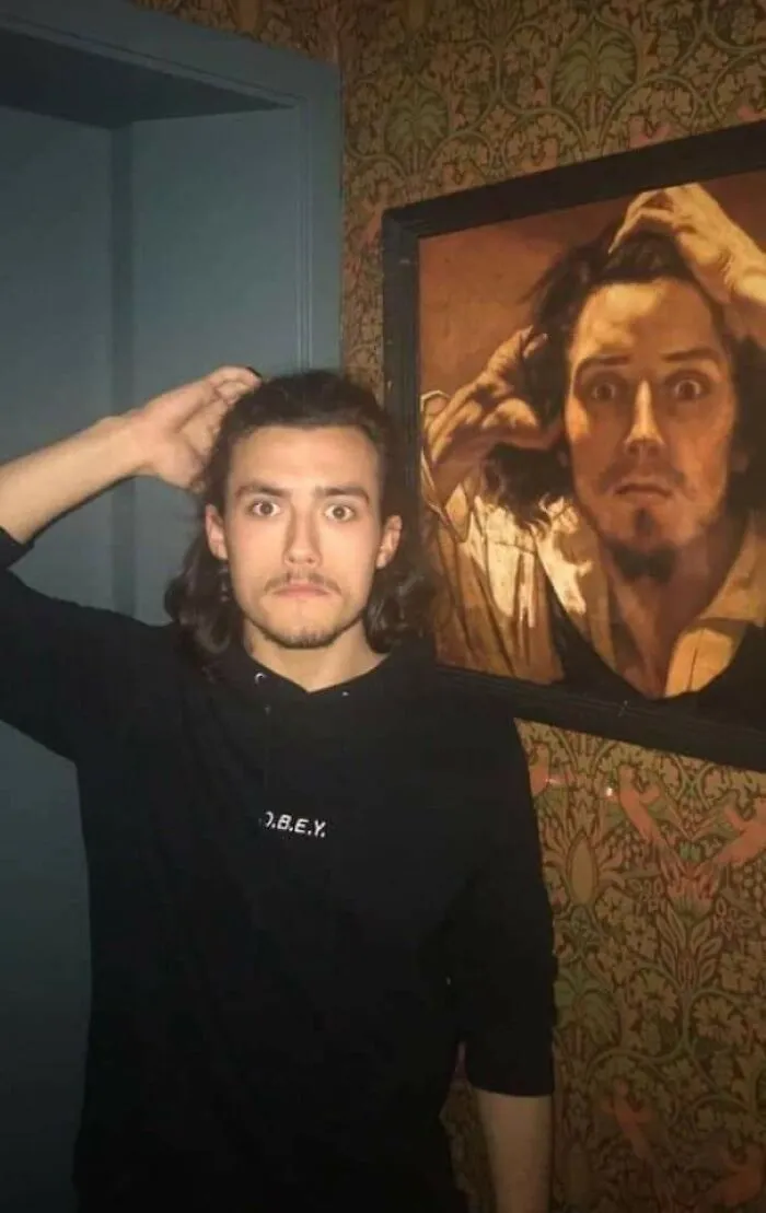 People Online Are Sharing Pictures Of Art Pieces In Museums That Look Like Them
