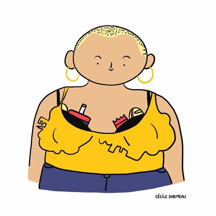 Esta artista francesa crea ilustraciones que desafían los estándares sociales para las mujeres (16 imágenes nuevas)