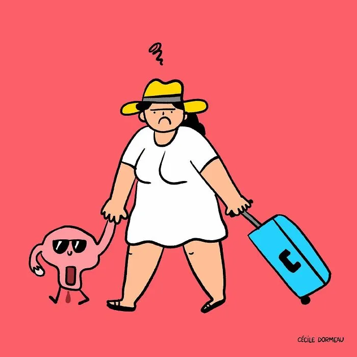 Esta artista francesa crea ilustraciones que desafían los estándares sociales para las mujeres (16 imágenes nuevas)