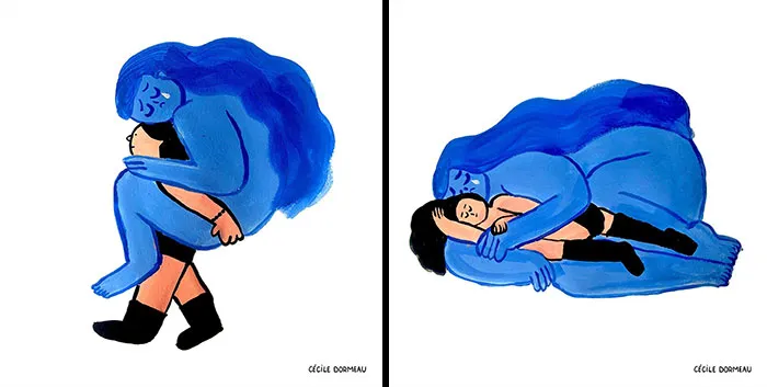 Esta artista francesa crea ilustraciones que desafían los estándares sociales para las mujeres (16 imágenes nuevas)