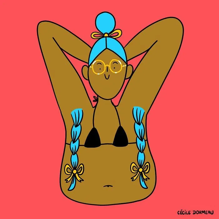 Esta artista francesa crea ilustraciones que desafían los estándares sociales para las mujeres (16 imágenes nuevas)