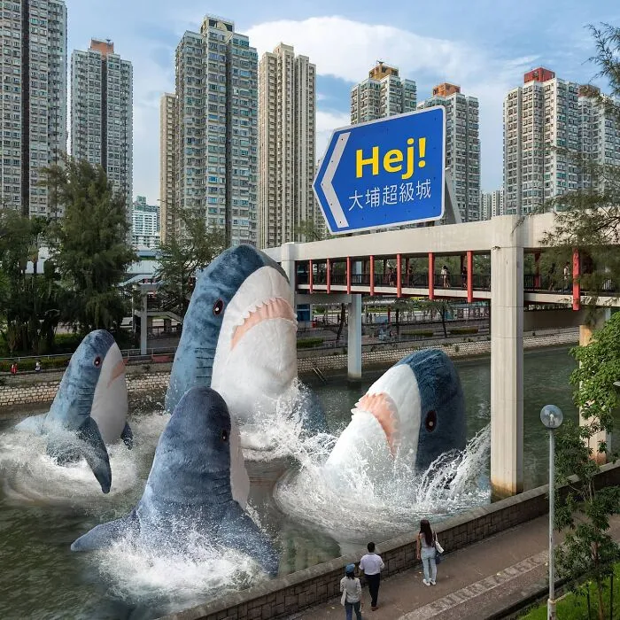 Artist Offers A New Perspective On Hong Kong Through His 60 Surreal Images (New Pics)