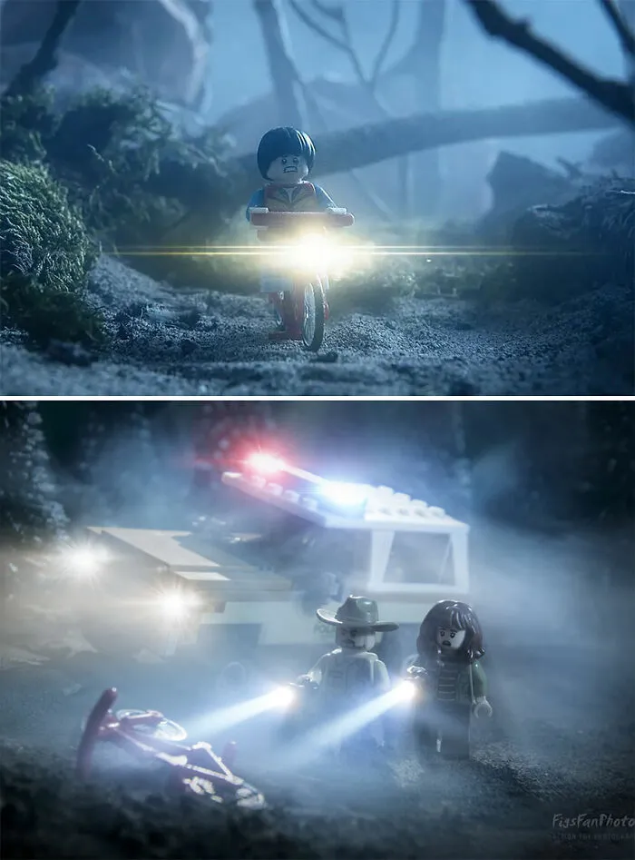 Obviously Stranger Things Is A Mandatory Topic! The Light Rays Are Photoshopped