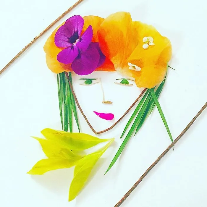 I Make Art From Fresh And Dried Flowers (34 Pics)