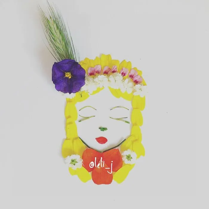 I Make Art From Fresh And Dried Flowers (34 Pics)