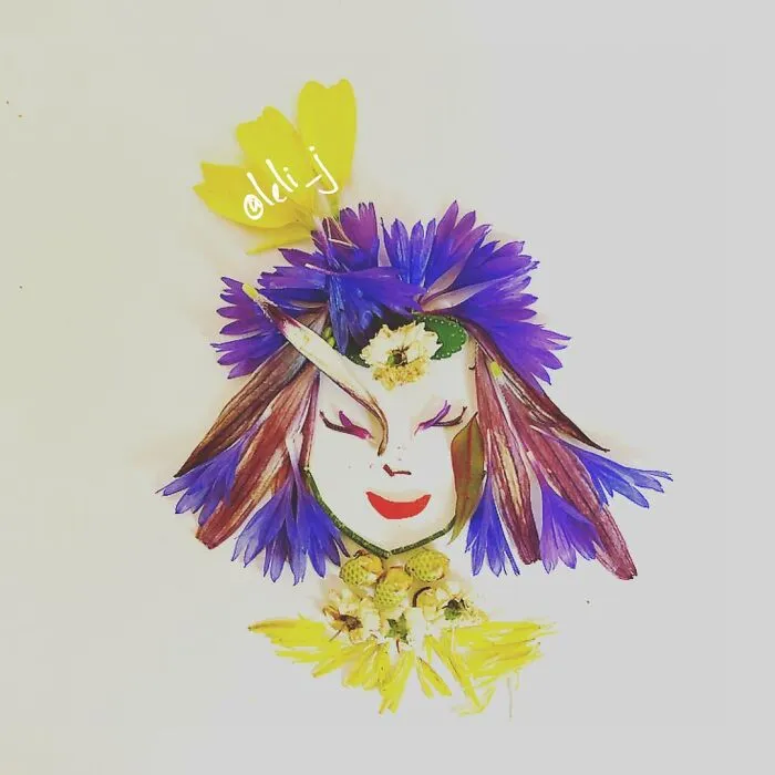 I Make Art From Fresh And Dried Flowers (34 Pics)