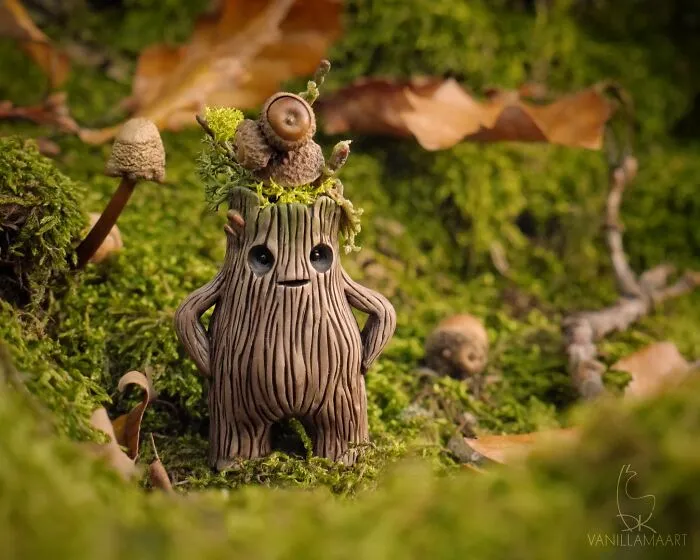 I Make These Little Forest Creatures Inspired By Nature And Fantasy (12 Pics)