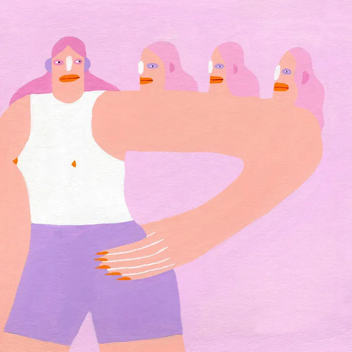 Lithuanian Artist Explores The Beauty Of Female Shapes In 41 Quirky Illustrations