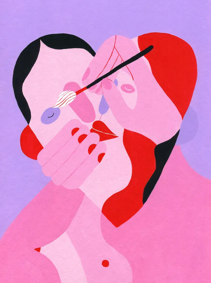 Lithuanian Artist Explores The Beauty Of Female Shapes In 41 Quirky Illustrations