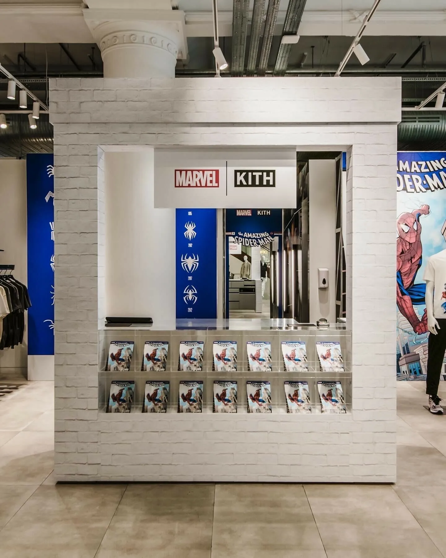 Marvel Partners With Kith To Unveil London Pop-Up Celebrating The 60th Anniversary Of Spider-Man