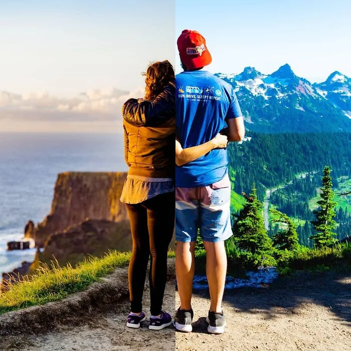 Together, But Apart: This Couple Travels The World Separately (70 Pics)