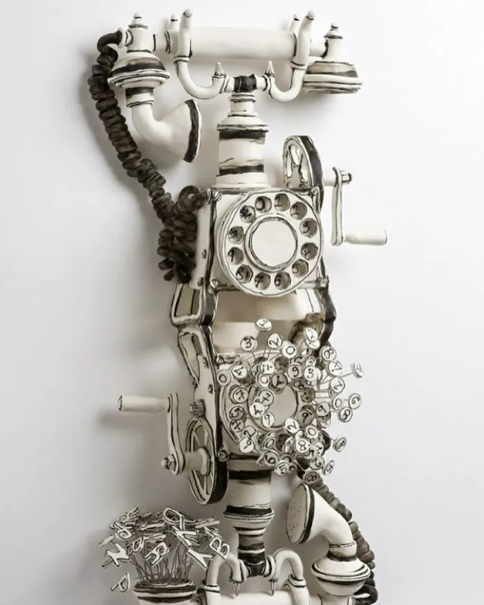 Artist Created These 61 Porcelain Sculptures That Appear As If They Belong In A Drawing