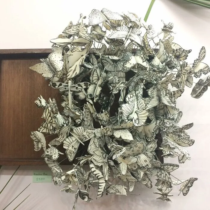 Artist Created These 61 Porcelain Sculptures That Appear As If They Belong In A Drawing