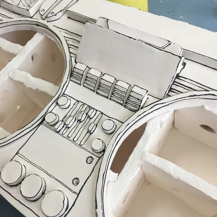 Artist Created These 61 Porcelain Sculptures That Appear As If They Belong In A Drawing