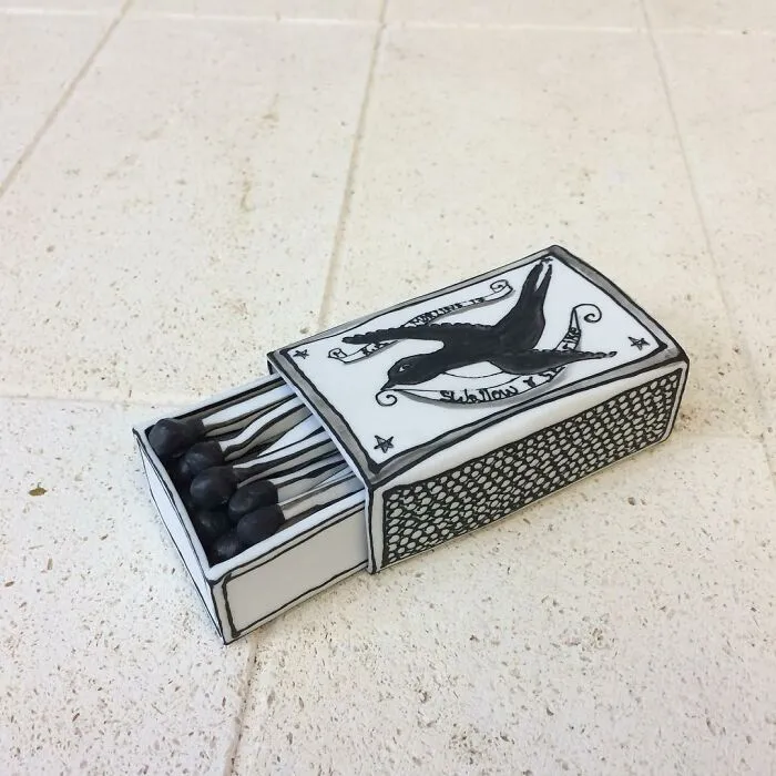 Artist Created These 61 Porcelain Sculptures That Appear As If They Belong In A Drawing