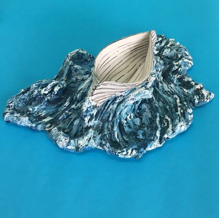 Artist Created These 61 Porcelain Sculptures That Appear As If They Belong In A Drawing