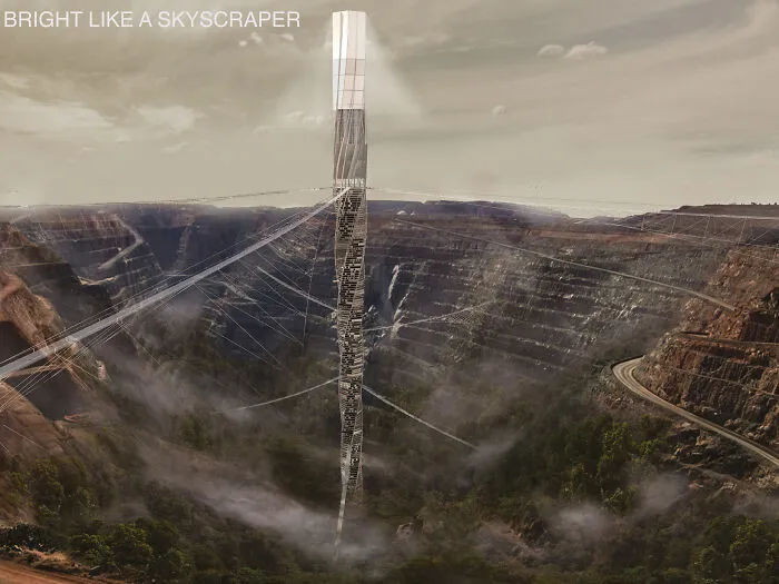 Skyscraper For Open Pit Mines