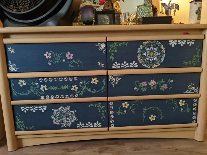Dresser Stenciling
