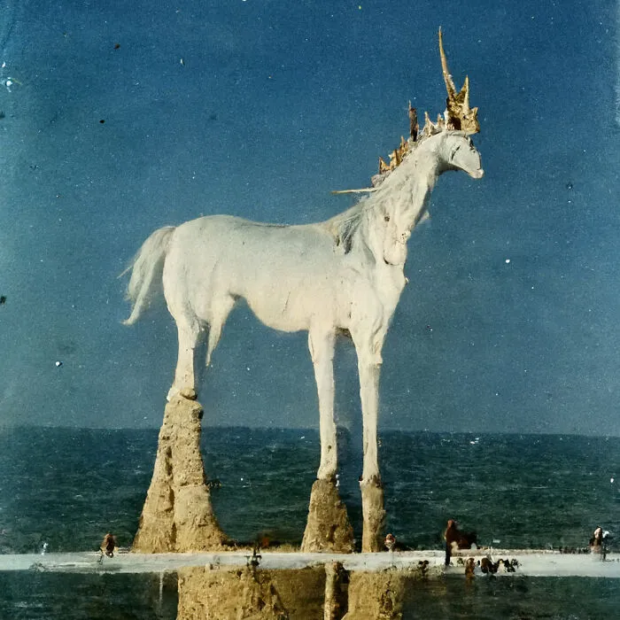 I Use AI To Create Surreal Images Of Unicorns And Some Of My Works Even Get Exhibited In Museums (50 Pics)