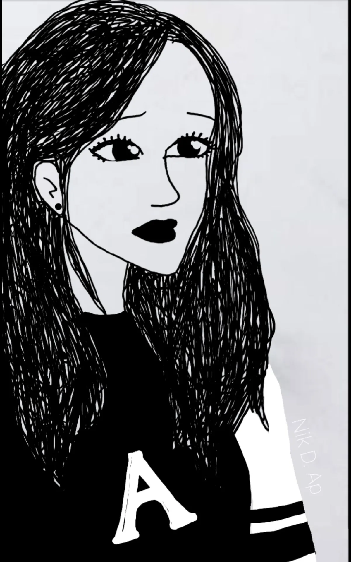 This Is A Girl Digital Art