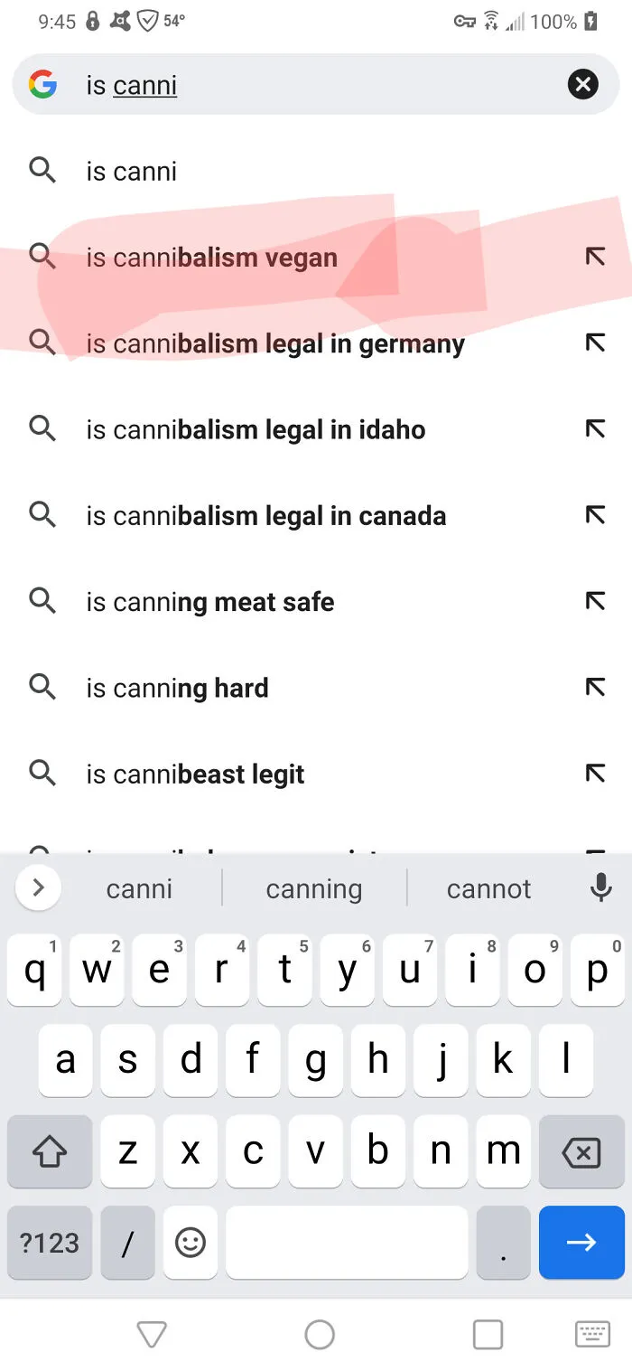 Google Algorithm Concerns Me