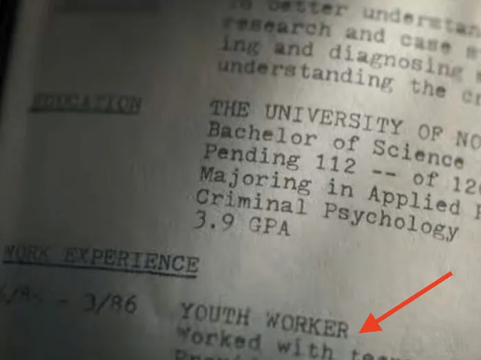 Nancy's Fake Resume Says She Was A "Youth Worker" In The Years She Spent Helping Her Little Brother And His Friends Save The World