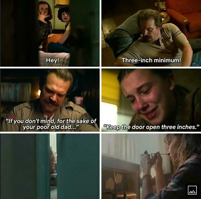 She Still Has Her Door Open 3 Inches!