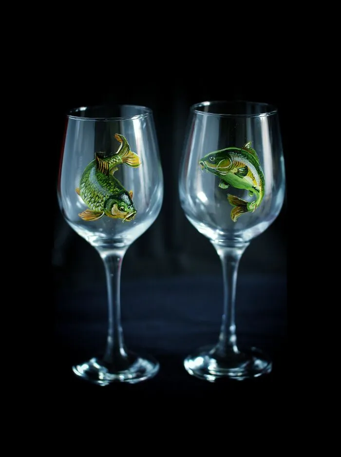 I Used Glasses For Painting Realistic Animals And Here Are 19 Photos Of Them (New Pics)