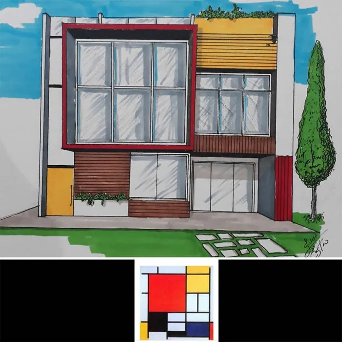 Este arquitecto dibuja edificios inspirados en objetos cotidianos (30 imágenes nuevas)