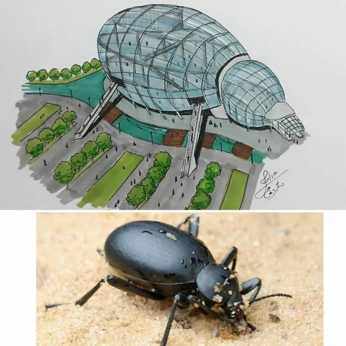 Este arquitecto dibuja edificios inspirados en objetos cotidianos (30 imágenes nuevas)