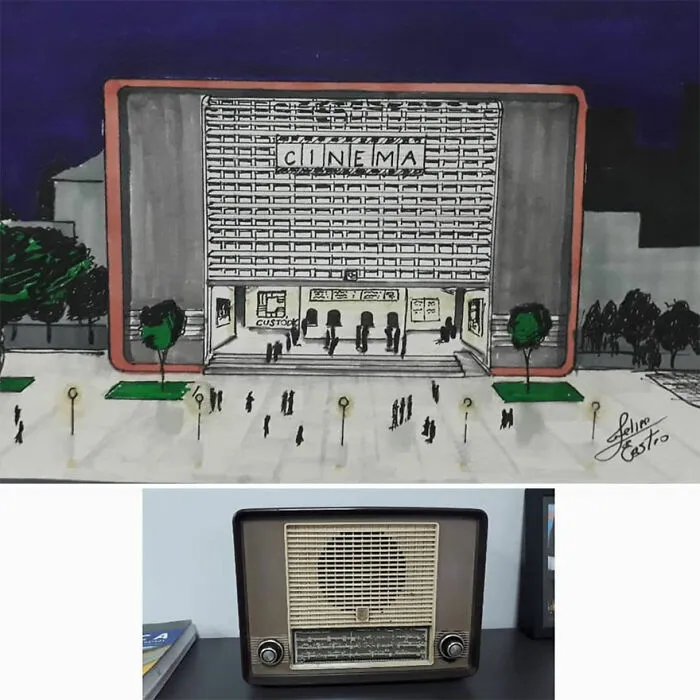 Este arquitecto dibuja edificios inspirados en objetos cotidianos (30 imágenes nuevas)