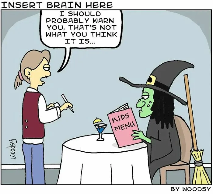 Absurd Situations And Silly Humor: 40 Comics By Paul Woods