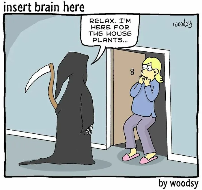 Absurd Situations And Silly Humor: 40 Comics By Paul Woods