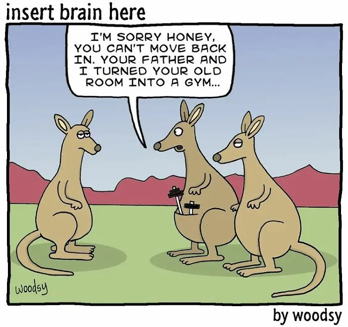 Absurd Situations And Silly Humor: 40 Comics By Paul Woods
