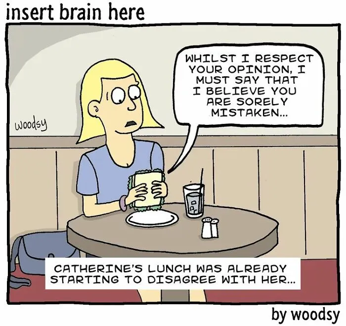 Absurd Situations And Silly Humor: 40 Comics By Paul Woods