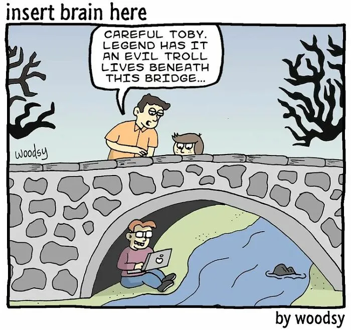 Absurd Situations And Silly Humor: 40 Comics By Paul Woods