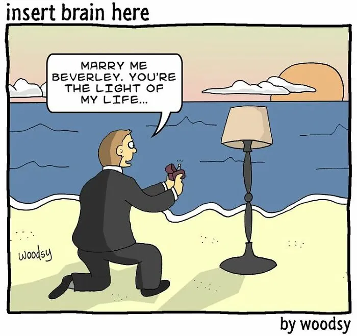 Absurd Situations And Silly Humor: 40 Comics By Paul Woods