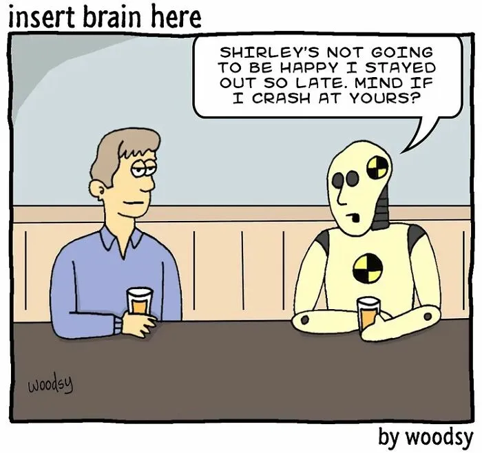 Absurd Situations And Silly Humor: 40 Comics By Paul Woods
